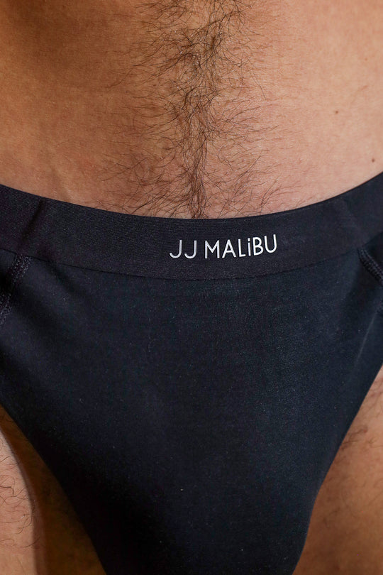 Premium Modal Athletic Thong - Noir