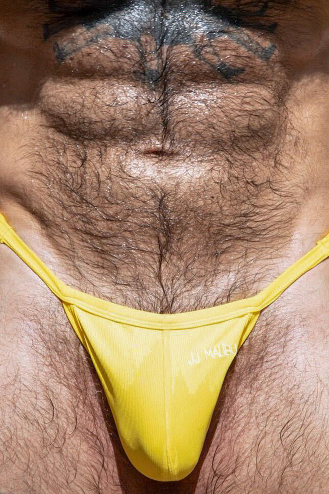 G String V Back Jockstrap - Canary Yellow