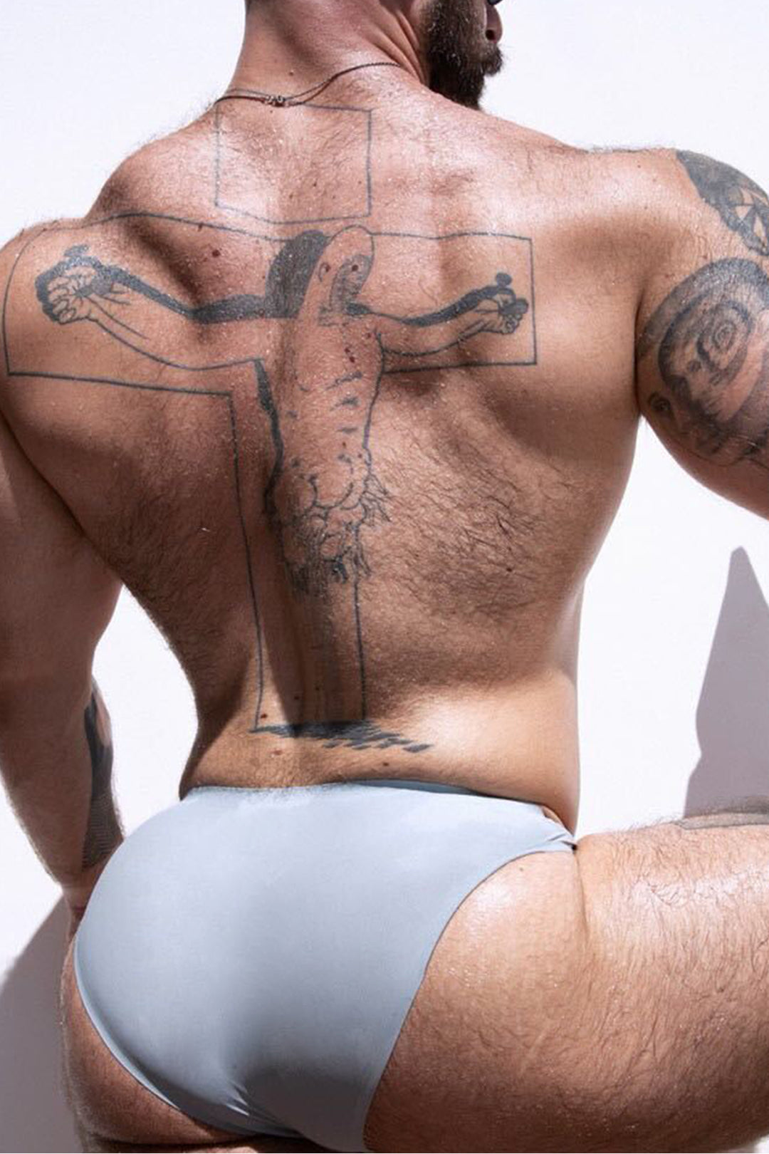 After-Hours Silky Seamless Briefs - Grey