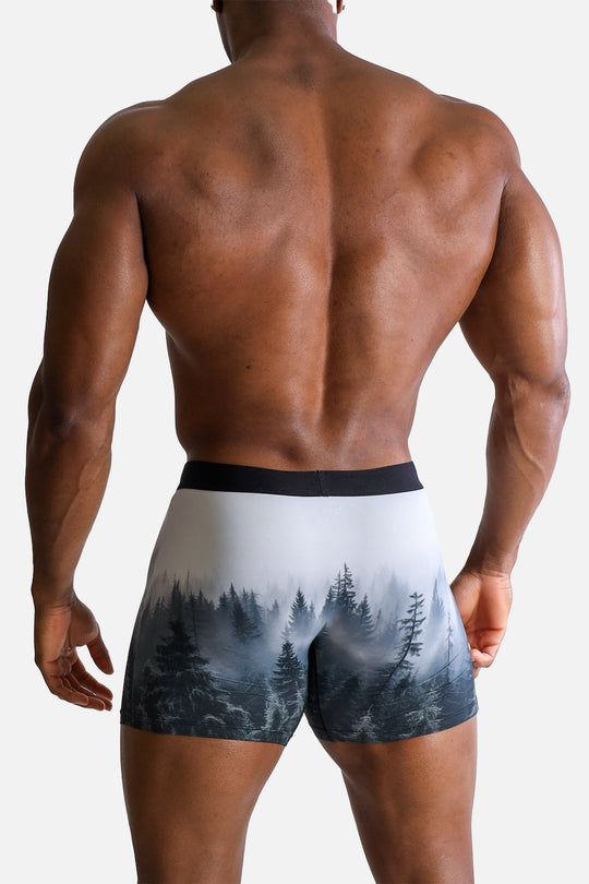 Men's Boxer Briefs - Forest