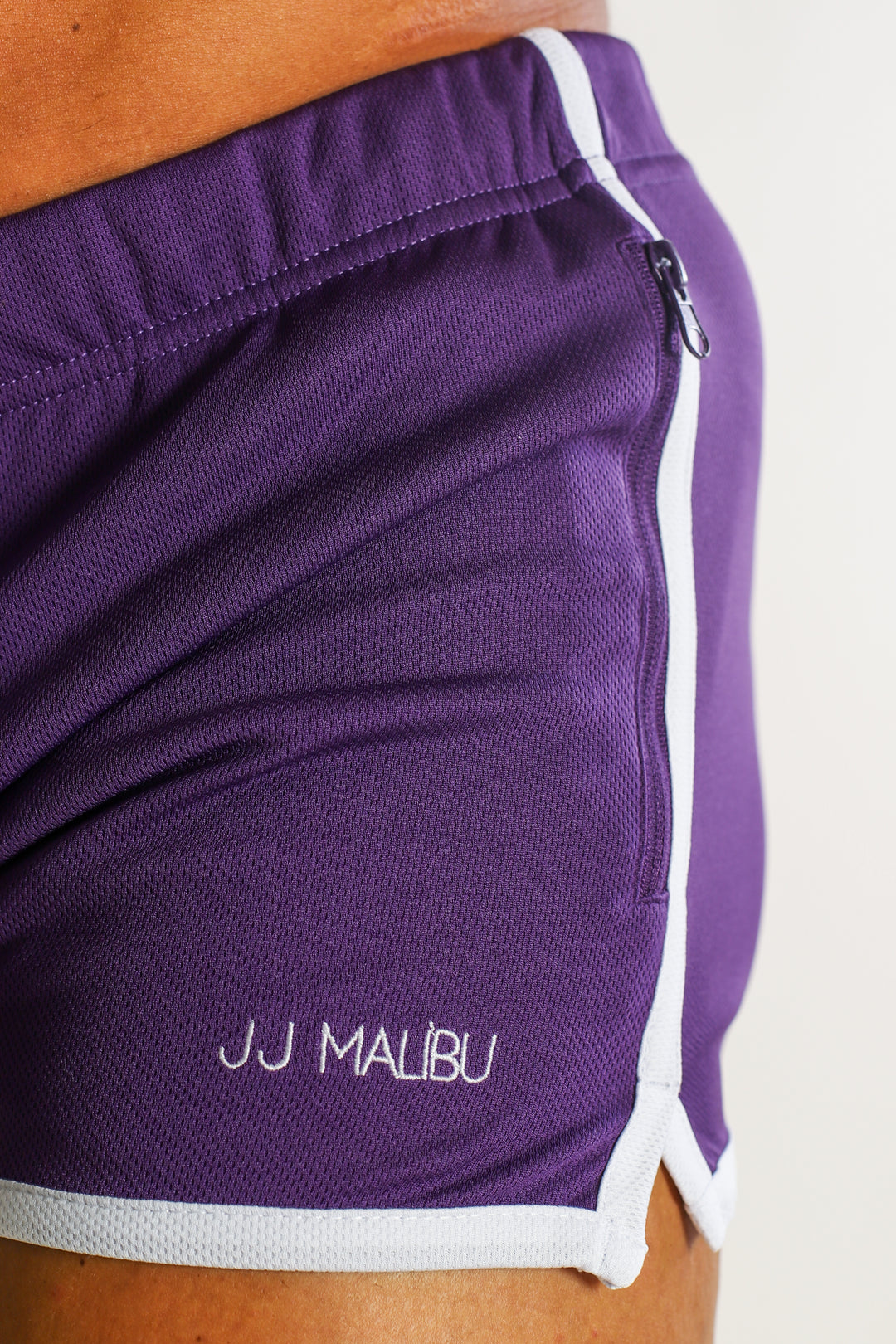 For-the-Night 2" Gym Short Shorts with Drawstring - Dark Plum