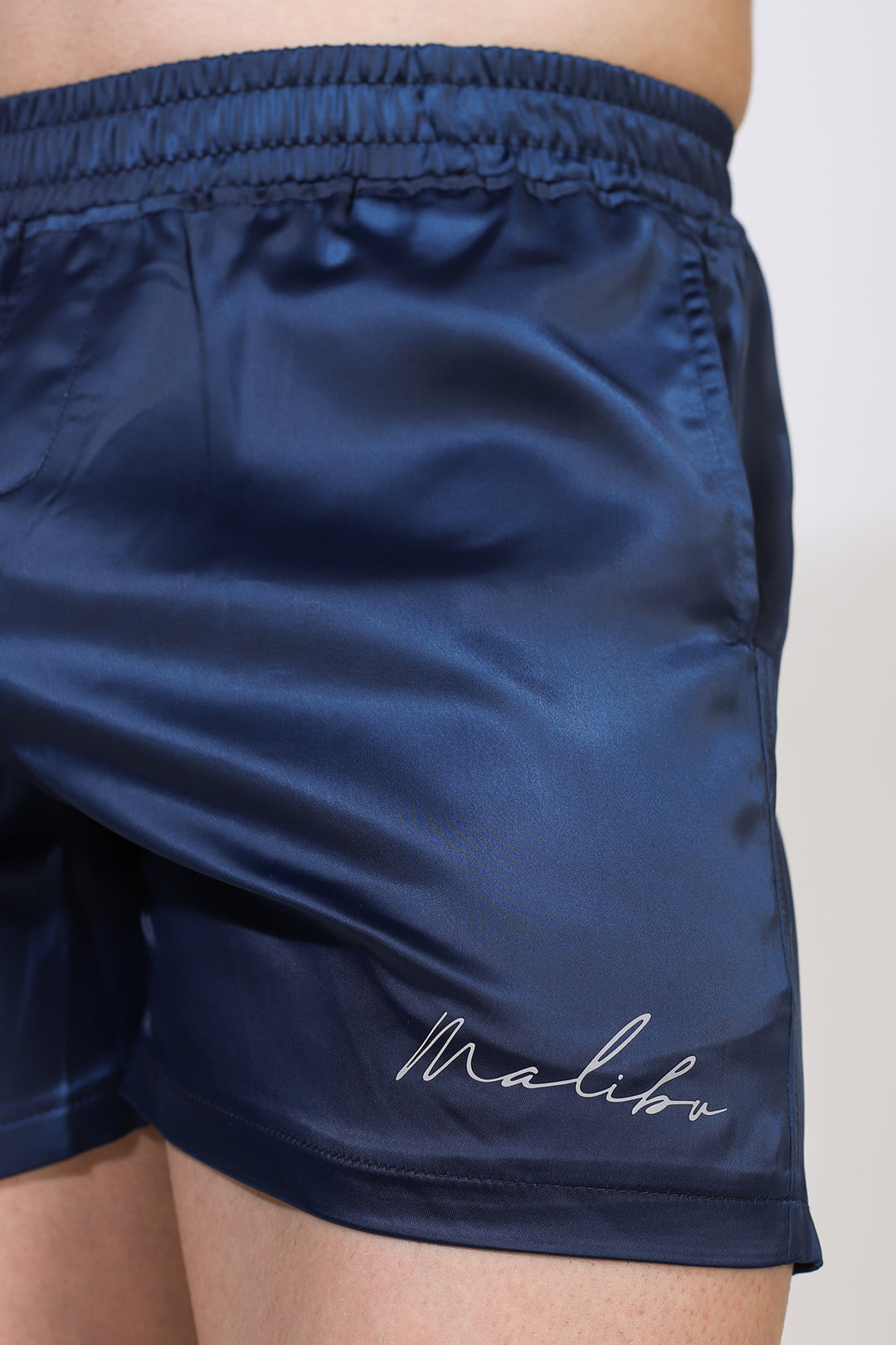 ShimmerFlex Active Shorts - Navy