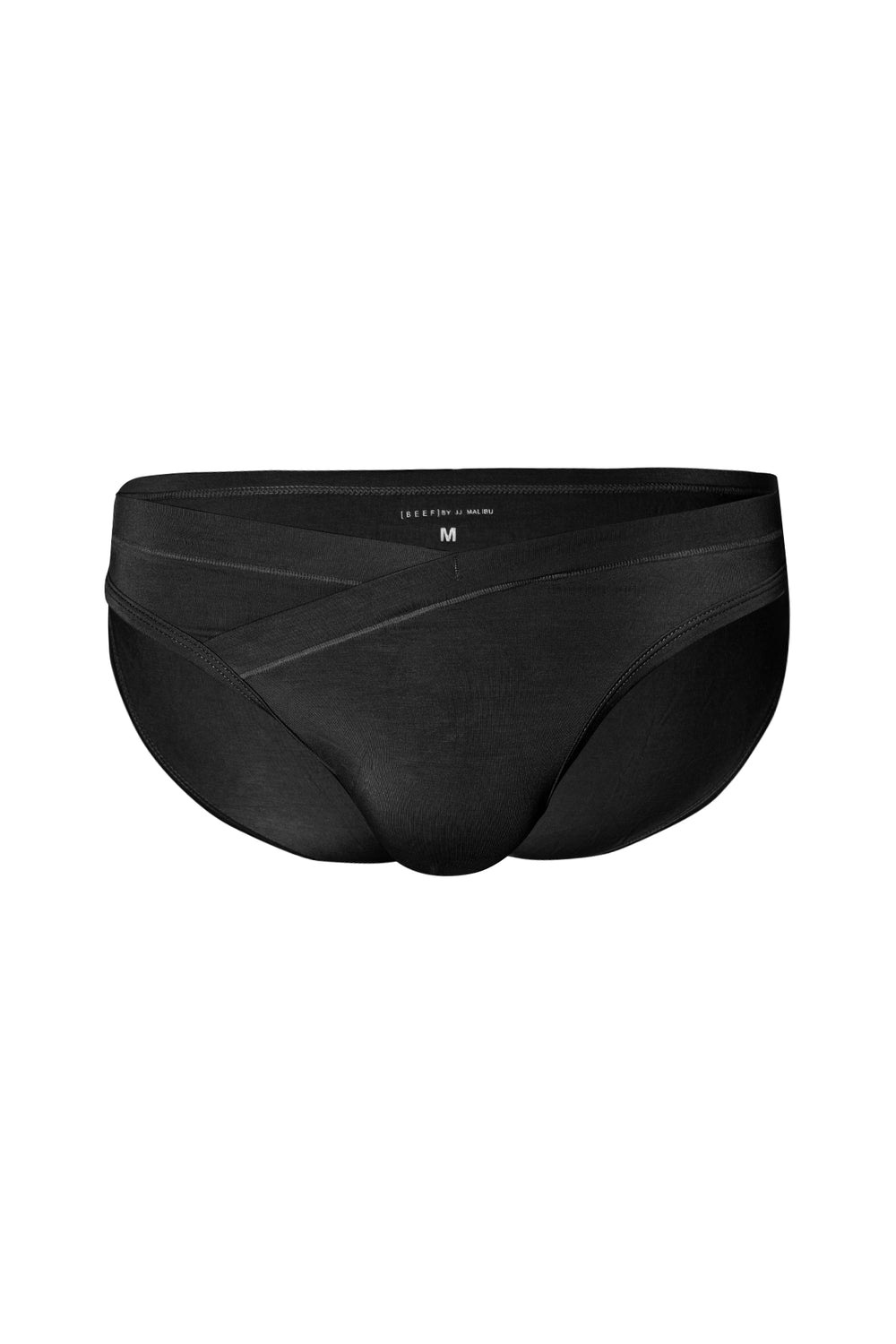 Soft Modal Criss-Cross Briefs - Black