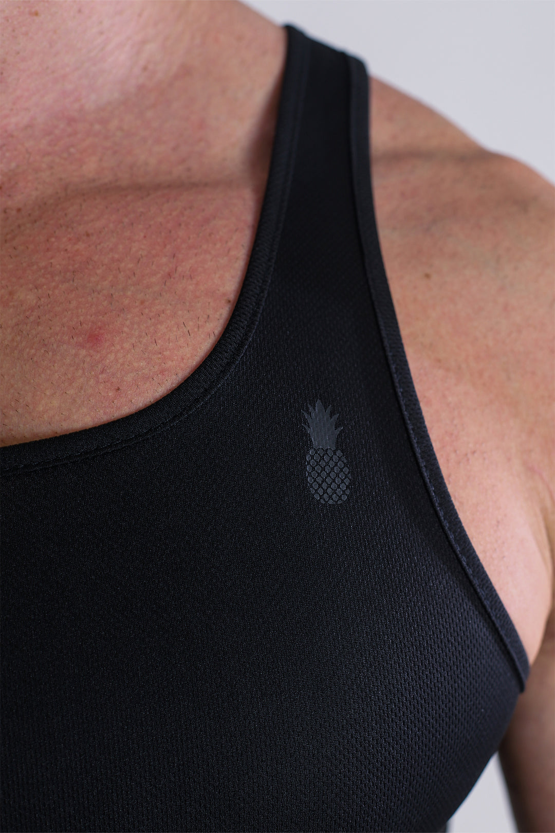 JJ Dry-Cool Crop Tank Top - Black