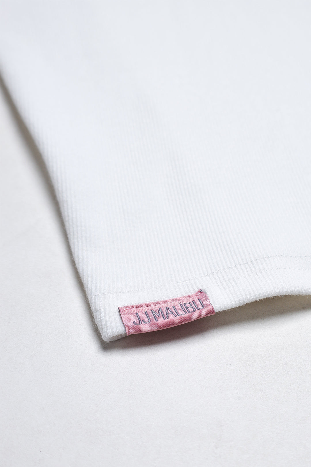 Cap Sleeve Rib Knit Crop Top - Ivory