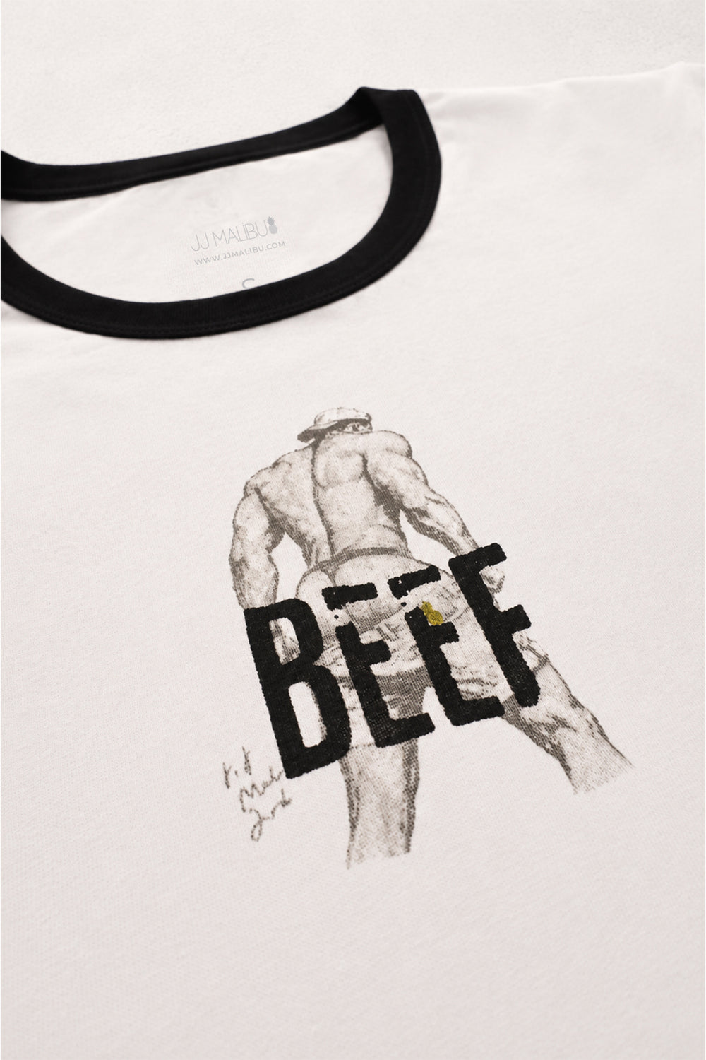 Vintage Ringer Tee - Beefcake Back