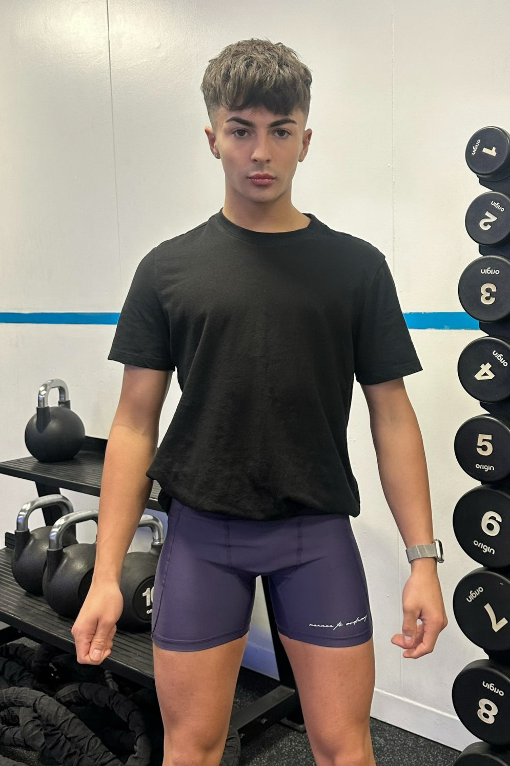 Lustrous Scrunch-Butt 4.5" Bike Shorts - Sugar Plum